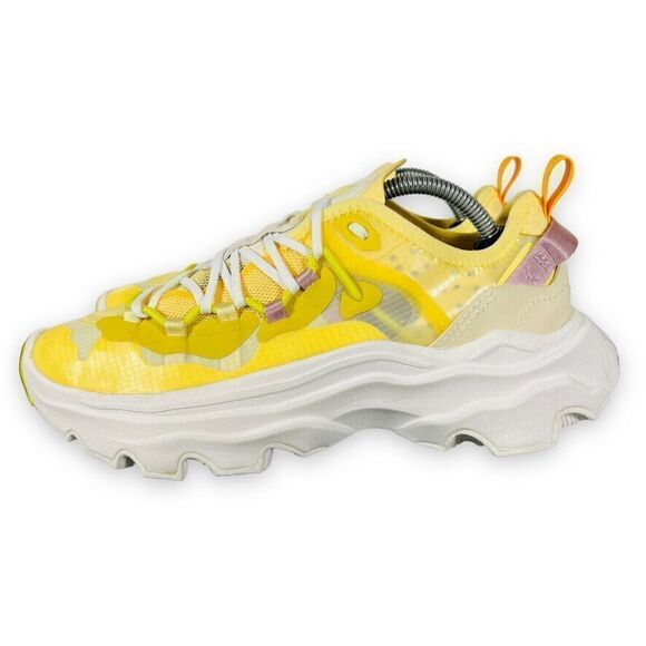 Sorel Kinetic Breakthru Tech "Tranquil Yellow" NL4691-780 Women's 7.5 - Picture 2 of 11
